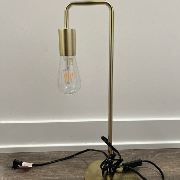 Gold lamp - Picture 1 of 2